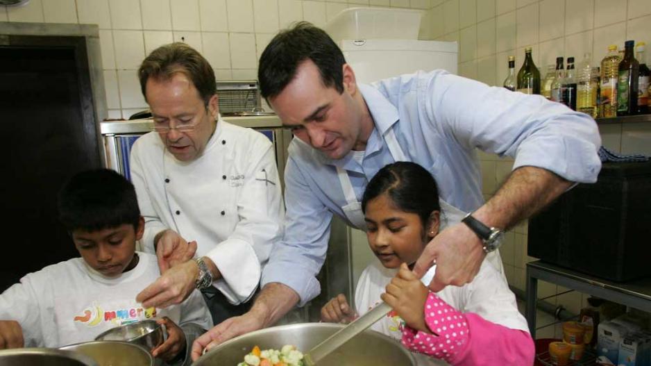 Kochen mit drei Sternen