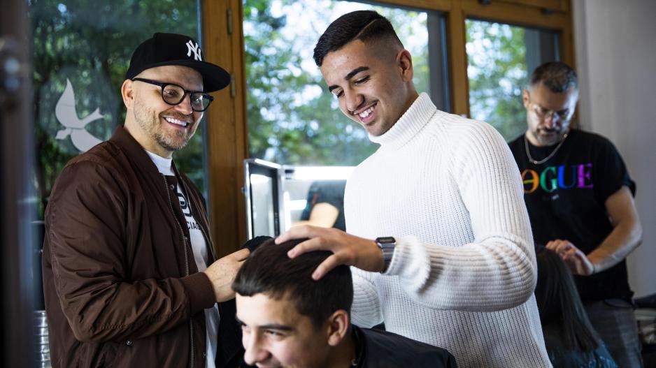 Armin Morbach berät beim Styling Armin Morbach berät beim Styling